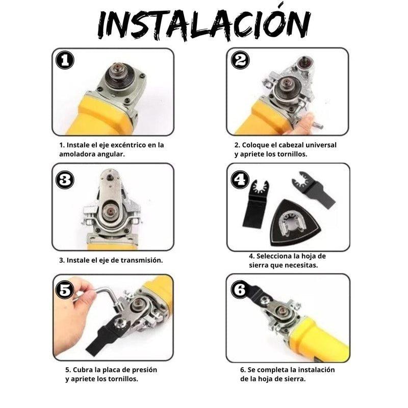 ADAPTADOR DE AMOLADORA